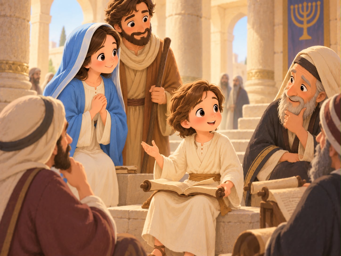 O Encontro de Jesus no Templo