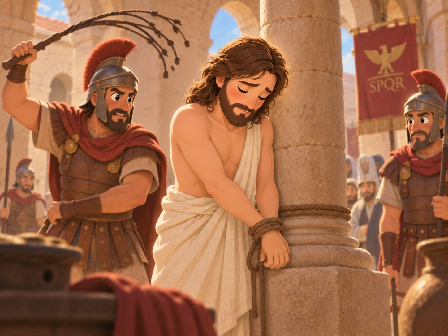 Jesus é Maltratado pelos Soldados