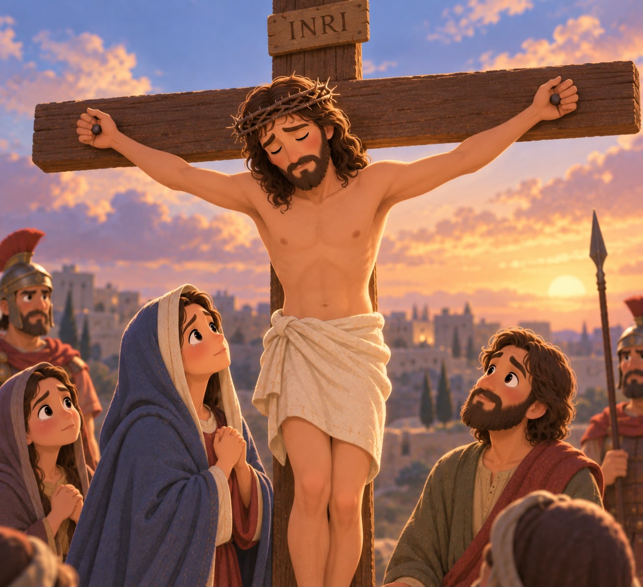 Jesus Morre na Cruz